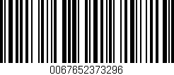 Código de barras (EAN, GTIN, SKU, ISBN): '0067652373296'