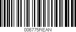 Código de barras (EAN, GTIN, SKU, ISBN): '006775REAN'