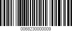 Código de barras (EAN, GTIN, SKU, ISBN): '0068230000009'