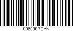 Código de barras (EAN, GTIN, SKU, ISBN): '006830REAN'