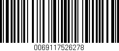 Código de barras (EAN, GTIN, SKU, ISBN): '0069117526278'