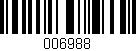 Código de barras (EAN, GTIN, SKU, ISBN): '006988'