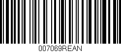 Código de barras (EAN, GTIN, SKU, ISBN): '007069REAN'