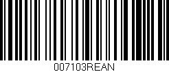 Código de barras (EAN, GTIN, SKU, ISBN): '007103REAN'