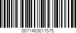 Código de barras (EAN, GTIN, SKU, ISBN): '0071463011575'