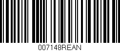 Código de barras (EAN, GTIN, SKU, ISBN): '007148REAN'