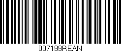 Código de barras (EAN, GTIN, SKU, ISBN): '007199REAN'