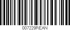 Código de barras (EAN, GTIN, SKU, ISBN): '007229REAN'