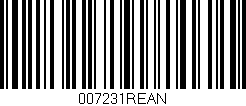 Código de barras (EAN, GTIN, SKU, ISBN): '007231REAN'