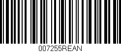 Código de barras (EAN, GTIN, SKU, ISBN): '007255REAN'