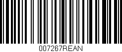 Código de barras (EAN, GTIN, SKU, ISBN): '007267REAN'