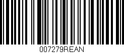 Código de barras (EAN, GTIN, SKU, ISBN): '007279REAN'