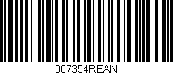 Código de barras (EAN, GTIN, SKU, ISBN): '007354REAN'