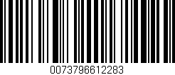 Código de barras (EAN, GTIN, SKU, ISBN): '0073796612283'