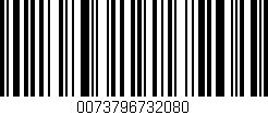 Código de barras (EAN, GTIN, SKU, ISBN): '0073796732080'