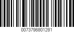 Código de barras (EAN, GTIN, SKU, ISBN): '0073796801281'