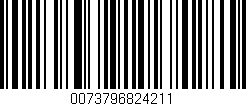 Código de barras (EAN, GTIN, SKU, ISBN): '0073796824211'