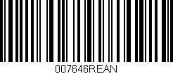 Código de barras (EAN, GTIN, SKU, ISBN): '007646REAN'