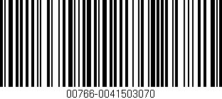 Código de barras (EAN, GTIN, SKU, ISBN): '00766-0041503070'