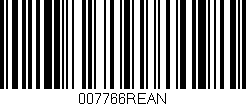 Código de barras (EAN, GTIN, SKU, ISBN): '007766REAN'