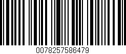 Código de barras (EAN, GTIN, SKU, ISBN): '0078257586479'