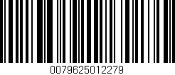 Código de barras (EAN, GTIN, SKU, ISBN): '0079625012279'