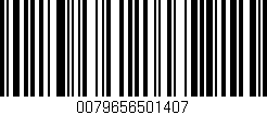 Código de barras (EAN, GTIN, SKU, ISBN): '0079656501407'