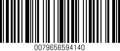 Código de barras (EAN, GTIN, SKU, ISBN): '0079656594140'