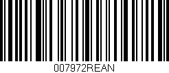 Código de barras (EAN, GTIN, SKU, ISBN): '007972REAN'