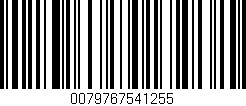 Código de barras (EAN, GTIN, SKU, ISBN): '0079767541255'