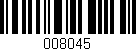Código de barras (EAN, GTIN, SKU, ISBN): '008045'