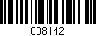 Código de barras (EAN, GTIN, SKU, ISBN): '008142'