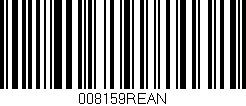 Código de barras (EAN, GTIN, SKU, ISBN): '008159REAN'
