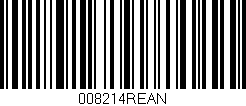 Código de barras (EAN, GTIN, SKU, ISBN): '008214REAN'