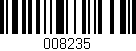 Código de barras (EAN, GTIN, SKU, ISBN): '008235'