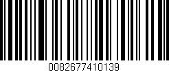 Código de barras (EAN, GTIN, SKU, ISBN): '0082677410139'
