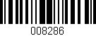 Código de barras (EAN, GTIN, SKU, ISBN): '008286'