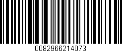 Código de barras (EAN, GTIN, SKU, ISBN): '0082966214073'
