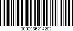 Código de barras (EAN, GTIN, SKU, ISBN): '0082966214202'