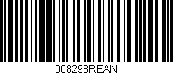 Código de barras (EAN, GTIN, SKU, ISBN): '008298REAN'