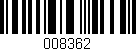 Código de barras (EAN, GTIN, SKU, ISBN): '008362'