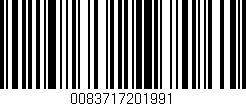 Código de barras (EAN, GTIN, SKU, ISBN): '0083717201991'
