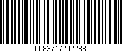 Código de barras (EAN, GTIN, SKU, ISBN): '0083717202288'