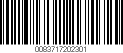 Código de barras (EAN, GTIN, SKU, ISBN): '0083717202301'