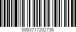 Código de barras (EAN, GTIN, SKU, ISBN): '0083717202738'