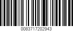 Código de barras (EAN, GTIN, SKU, ISBN): '0083717202943'