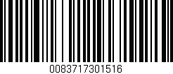 Código de barras (EAN, GTIN, SKU, ISBN): '0083717301516'