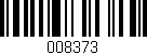 Código de barras (EAN, GTIN, SKU, ISBN): '008373'