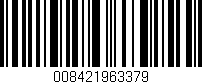 Código de barras (EAN, GTIN, SKU, ISBN): '008421963379'