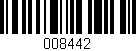 Código de barras (EAN, GTIN, SKU, ISBN): '008442'
